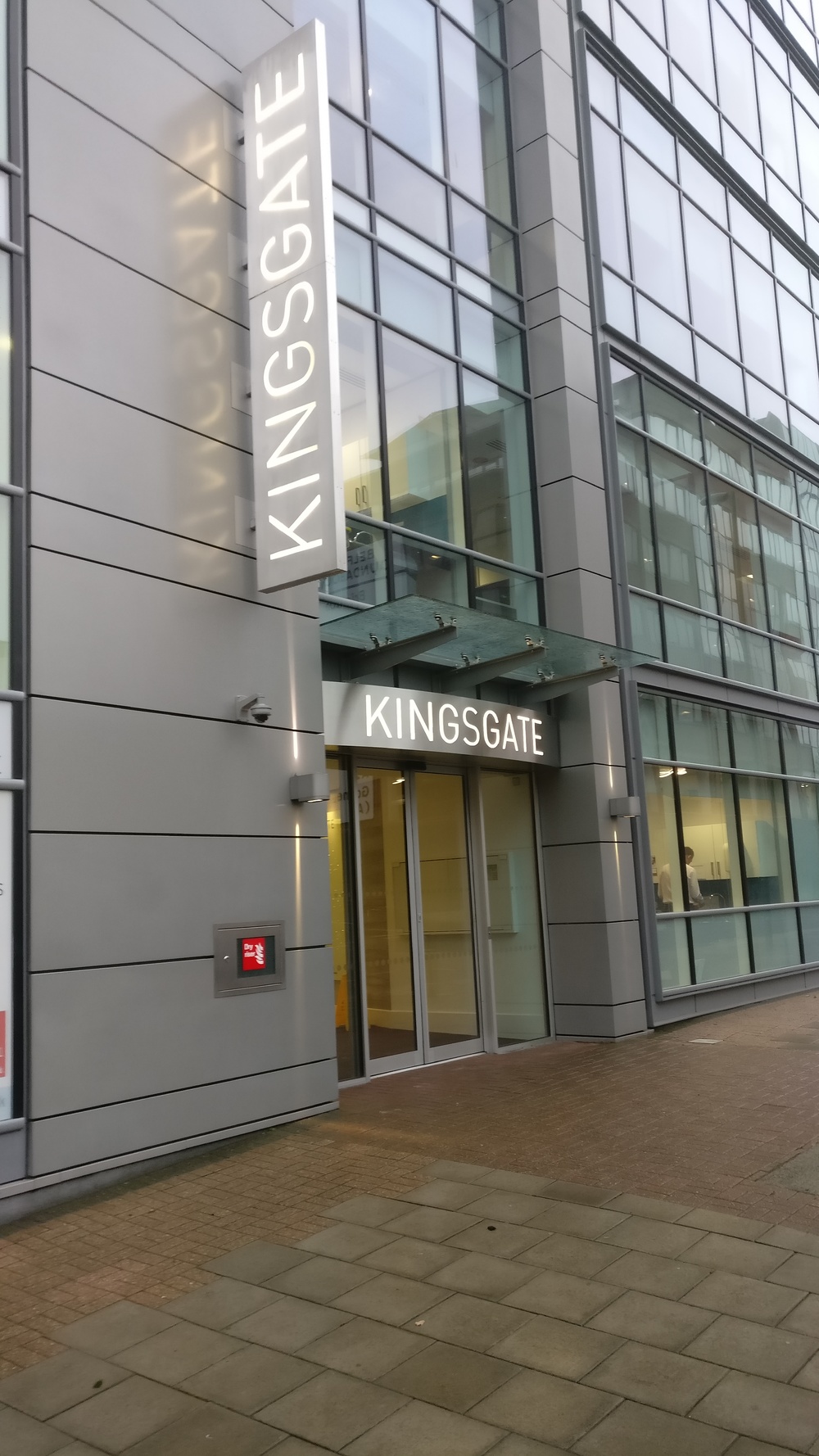 Entrance to Kingsgate, Redhill